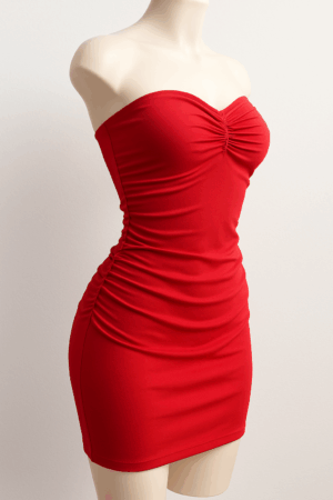 Short evening dress